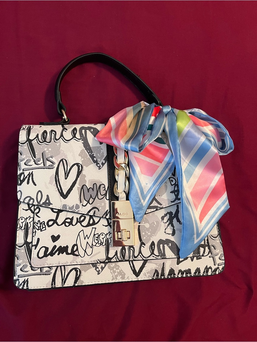 Graffiti Style Purse